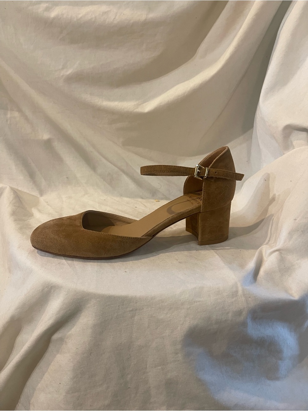 Ann Mashburn Suede Pumps